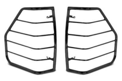 Black Horse Off Road - Tail Light Guards-Black-2002-2026 Cadillac Escalade|Black Horse Off Road