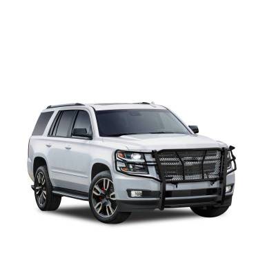 Black Horse Off Road - Rugged Heavy Duty Grille Guard-Black-2015-2020 Chevrolet Tahoe/Suburban|Black Horse Off Road