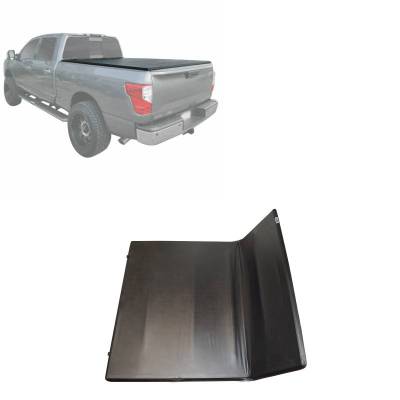 Black Horse Off Road - Premier Soft Tonneau Cover-Black-2005-2027 Nissan Frontier|Black Horse Off Road