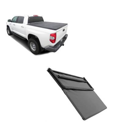Black Horse Off Road - Premier Soft Tonneau Cover-Black-2014-2027 Toyota Tundra|Black Horse Off Road