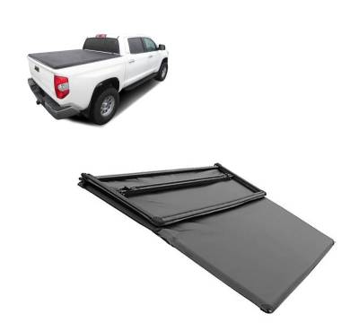 Black Horse Off Road - Premier Soft Tonneau Cover-Black-2022-2027 Toyota Tundra|Black Horse Off Road