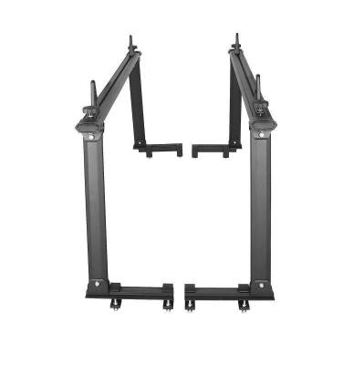 Black Horse Off Road - Summit Commercial Ladder Bed Rack-Black-Trucks|Black Horse Off Road