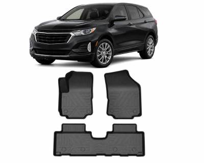 Black Horse Off Road - Totaliner Heavy Duty Floor Liner-Black-2017-2022 Chevrolet Equinox|Black Horse Off Road