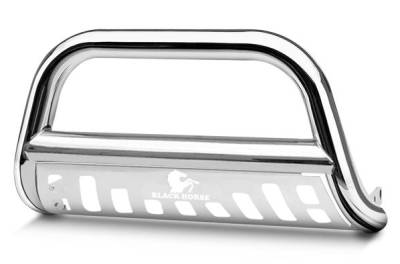 Black Horse Off Road - A | Bull Bar | Stainless Steel | Skid Plate | CBS-HOB3201SP - Image 1