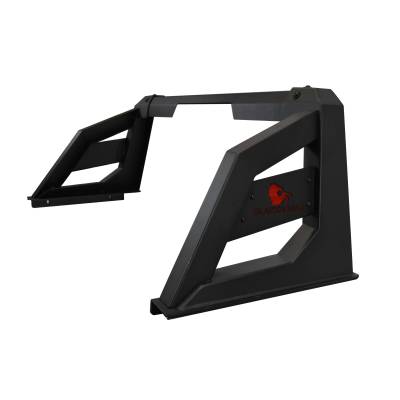 Black Horse Off Road - J | Armour Roll Bar Kit | Black | with 7" Red Round LED Lights | ARB-NIFRB-PLR - Image 7