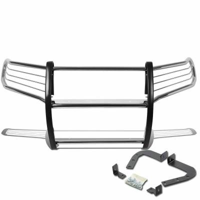 Black Horse Off Road - D | Grille Guard | Stainless Steel | 17A037400MSS - Image 2
