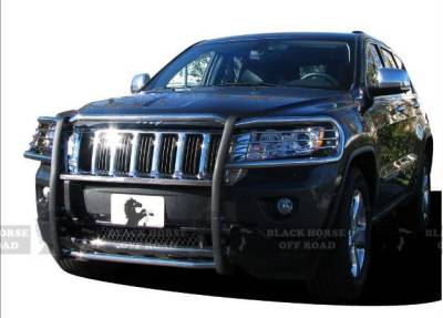 Black Horse Off Road - D | Grille Guard | Stainless Steel | 17A080202MSS - Image 1
