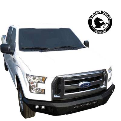 Black Horse Off Road - B | Armour Front Bumper | Black | AFB-F115 - Image 2