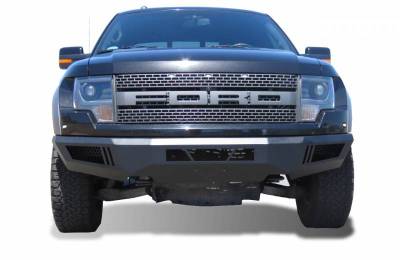 Front Bumpers - Armour Heavy Duty Front Bumper - Black Horse Off Road - B | Armour Front Bumper | Black | AFB-F1RA