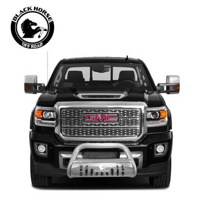 A | Bull Bar | Stainless Steel | Skid Plate | BB037411-SP