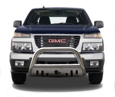 Black Horse Off Road - A | Bull Bar | Stainless Steel | Skid Plate | BB2541-SP