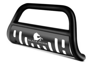 Bull Bars - Bull Bar - Black Horse Off Road - A | Bull Bar | Black | Skid Plate | BB80709BK-SP