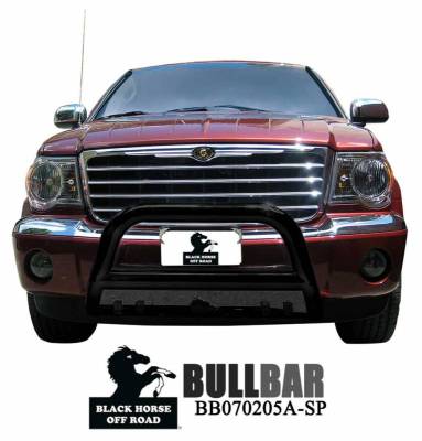 Bull Bars - Bull Bar - Black Horse Off Road - A | Bull Bar | Black | Skid Plate | CBB-DOC1005SP