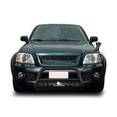 Black Horse Off Road - A | Textured Bull Bar with Skid Plate | Black | CBT-B351SP - Image 1
