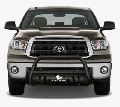 Black Horse Off Road - A | Textured Bull Bar with Skid Plate | Black | CBT-D119SP - Image 2