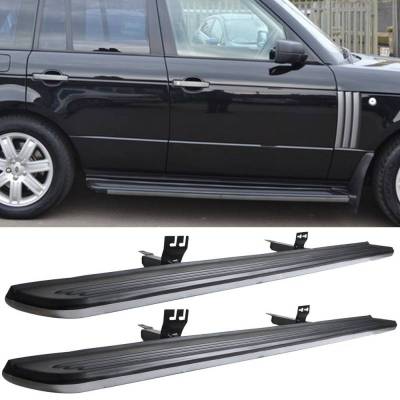 Products - Side Steps & Running Boards - Black Horse Off Road - E | OEM Replica Running Boards | Aluminum  | RRREX-03