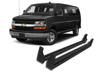 Black Horse Off Road - E | Commercial Running Boards | Black | RUN102A - Image 3
