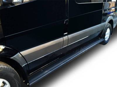 Black Horse Off Road - E | Commercial Running Boards | Black | RUN102A - Image 5