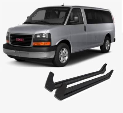Black Horse Off Road - E | Commercial Running Boards | Aluminum | RUN120A - Image 1