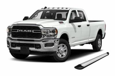 Black Horse Off Road - E | Transporter Running Boards | Silver | TR-R185S - Image 1