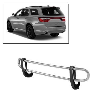 Rear End Protection - Double Tube Rear Bumper Guards - Black Horse Off Road - G | Rear Bumper Guard | Stainless Steel | Double Tube | 8D080618SS