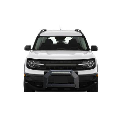 Black Horse Off Road - A | Armour Bull Bar | Matte Black | AB-F07 | With 20in LED Light Bar - Image 5