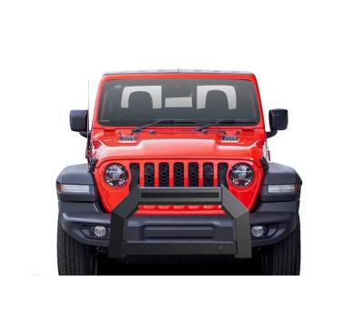 Black Horse Off Road - A | Armour Bull Bar | Matte Black | AB-JE01-NL - Image 6