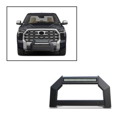 A | Armour Bull Bar | Matte Black | AB-TO22