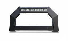 Black Horse Off Road - A | Armour LED Bull Bar | Matte Black | AB-FO12 | With 20in LED Light Bar - Image 11