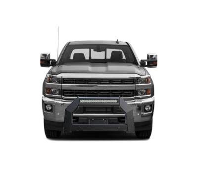 Black Horse Off Road - A | Armour LED Bull Bar | Matte Black | AB-GM26 | With 20in LED Light Bar - Image 2