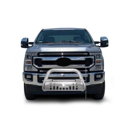 Black Horse Off Road - A | Beacon Bull Bar | Stainless Steel | Skid Plate | BE-FOF2S - Image 2