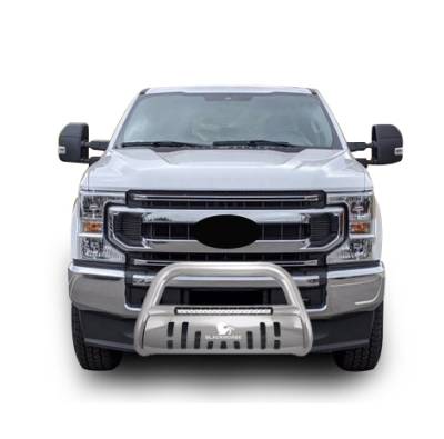Black Horse Off Road - A | Beacon Bull Bar | Stainless Steel | Skid Plate | BE-FOF2S - Image 3
