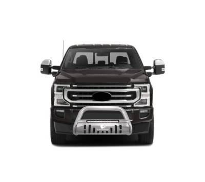 Black Horse Off Road - A | Beacon Bull Bar | Stainless Steel | Skid Plate | BE-FOF2S - Image 5