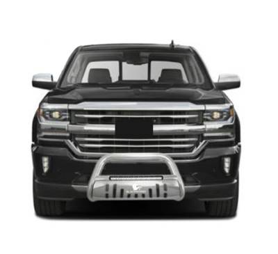 Black Horse Off Road - A | Beacon Bull Bar | Stainless Steel | Skid Plate | BE-GMTAS - Image 3