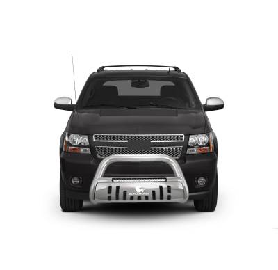 Black Horse Off Road - A | Beacon Bull Bar | Stainless Steel | Skid Plate | BE-GMTAS - Image 9