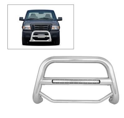 A | Max Beacon Bull Bar | Stainless Steel | MAB-FOB1501S
