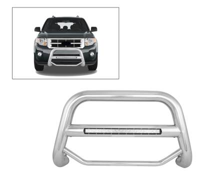 A | Max Beacon Bull Bar | Stainless Steel | MAB-FOB2601S