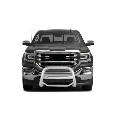 Black Horse Off Road - A | Max Beacon Bull Bar | Stainless Steel | MAB-GMTAS - Image 16