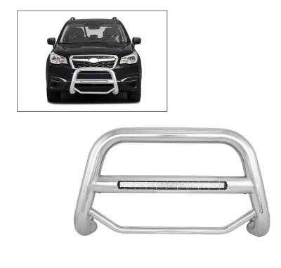 A | Max Beacon Bull Bar | Stainless Steel | MAB-SUS0102S