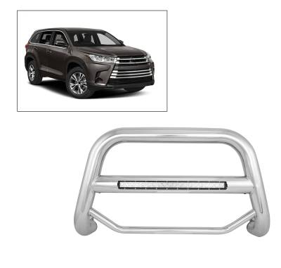 A | Max Beacon Bull Bar | Stainless Steel | MAB-TOF5307S