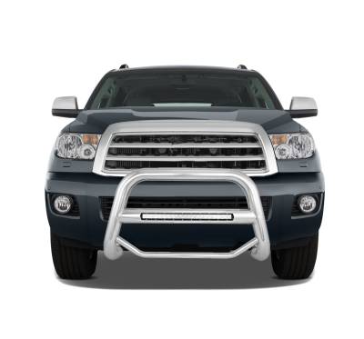 Black Horse Off Road - A | Max Beacon Bull Bar | Stainless Steel | MAB-TOTUS - Image 9