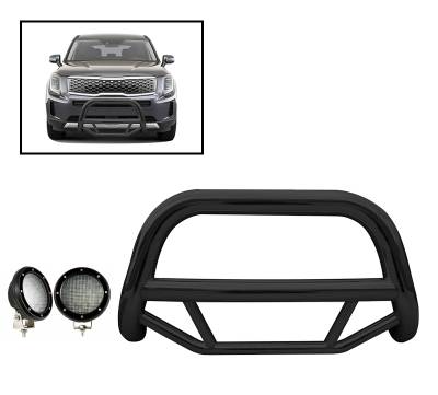 A | Max Bull Bar Kit |  Black | MBB-B7502-PLFB