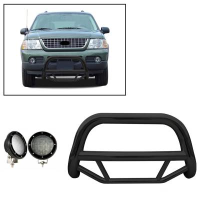 A | Max Bull Bar Kit |  Black | MBB-FOB2801-PLFB