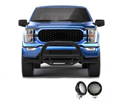 Black Horse Off Road - A | Max Bull Bar Kit |  Black | MBB-FOE2011-PLFB - Image 5