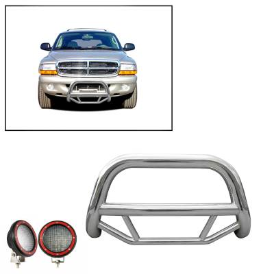 A | Max Bull Bar Kit |  Stainless Steel | MBS-DOB2001-PLFR