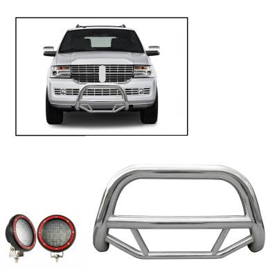 Black Horse Off Road - A | Max Bull Bar Kit |  Stainless Steel | MBS-FOE2011-PLFR - Image 4