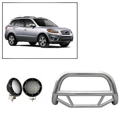 A | Max Bull Bar Kit |  Stainless Steel | MBS-HYB6201-PLFB