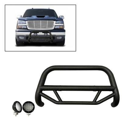 A|Max T Bull Bar Kit | Textured Black | MBT-MG703-PLFB
