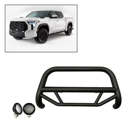 Black Horse Off Road - A|Max T Bull Bar Kit | Textured Black | MBT-MT0212-PLFB - Image 1