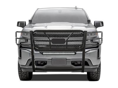 Black Horse Off Road - D | Rugged Heavy - Duty Grille Guard KIT | Black | with 20" LED Bar - Image 2